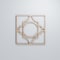 Ekena Millwork Small Gypsum Decorative Fretwork Wood Wall Panels, Alder, 11 3/8"W x 11 3/8"H x 3/8"T WALW12X12X0375GYPAL - alternate 2
